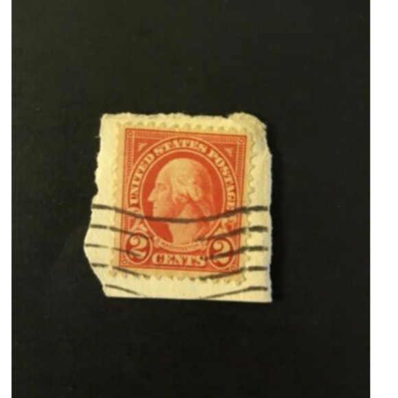 2¢ George Washington U.S. Postage Stamp ( on paper ) - Picture 3 of 3